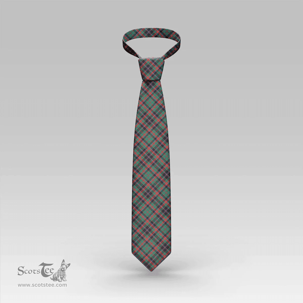Scottish Cumming Hunting Ancient Clan Tartan Tie - Classic Scottish Plaid Tartan Plaid