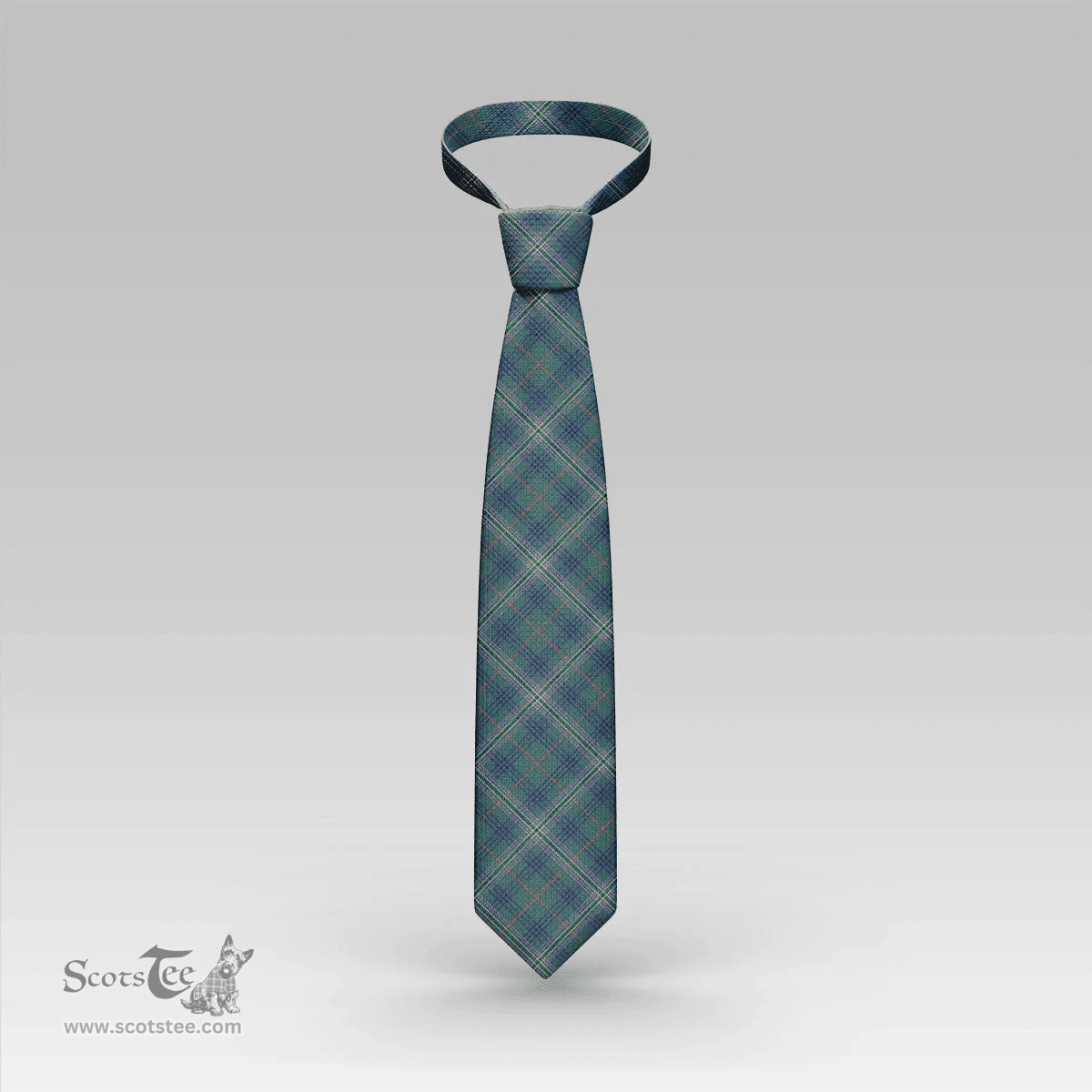 Scottish Kennedy Modern Clan Tartan Tie - Classic Scottish Plaid Tartan Plaid
