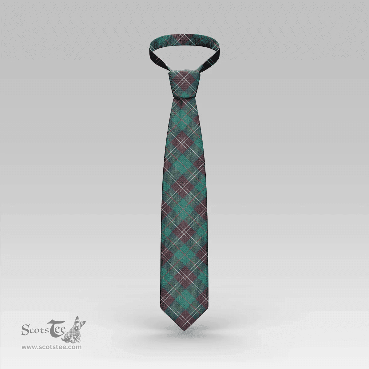 Scottish Chisholm Hunting Ancient Clan Tartan Tie - Classic Scottish Plaid Tartan Plaid