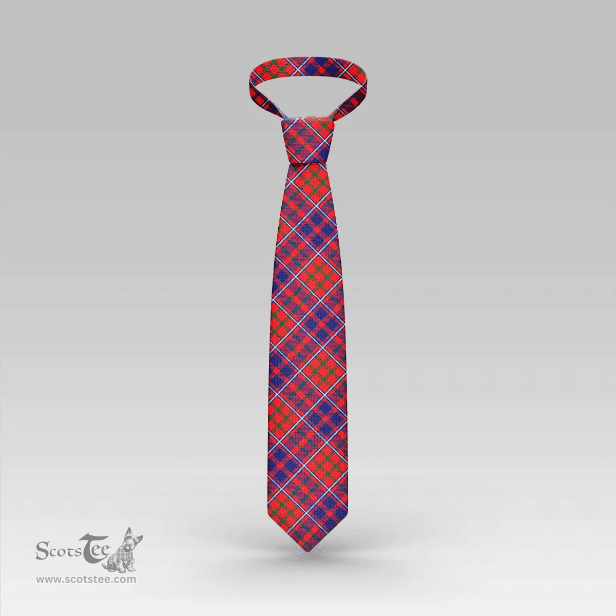Scottish Cameron of Lochiel Modern Clan Tartan Tie - Classic Scottish Plaid Tartan Plaid