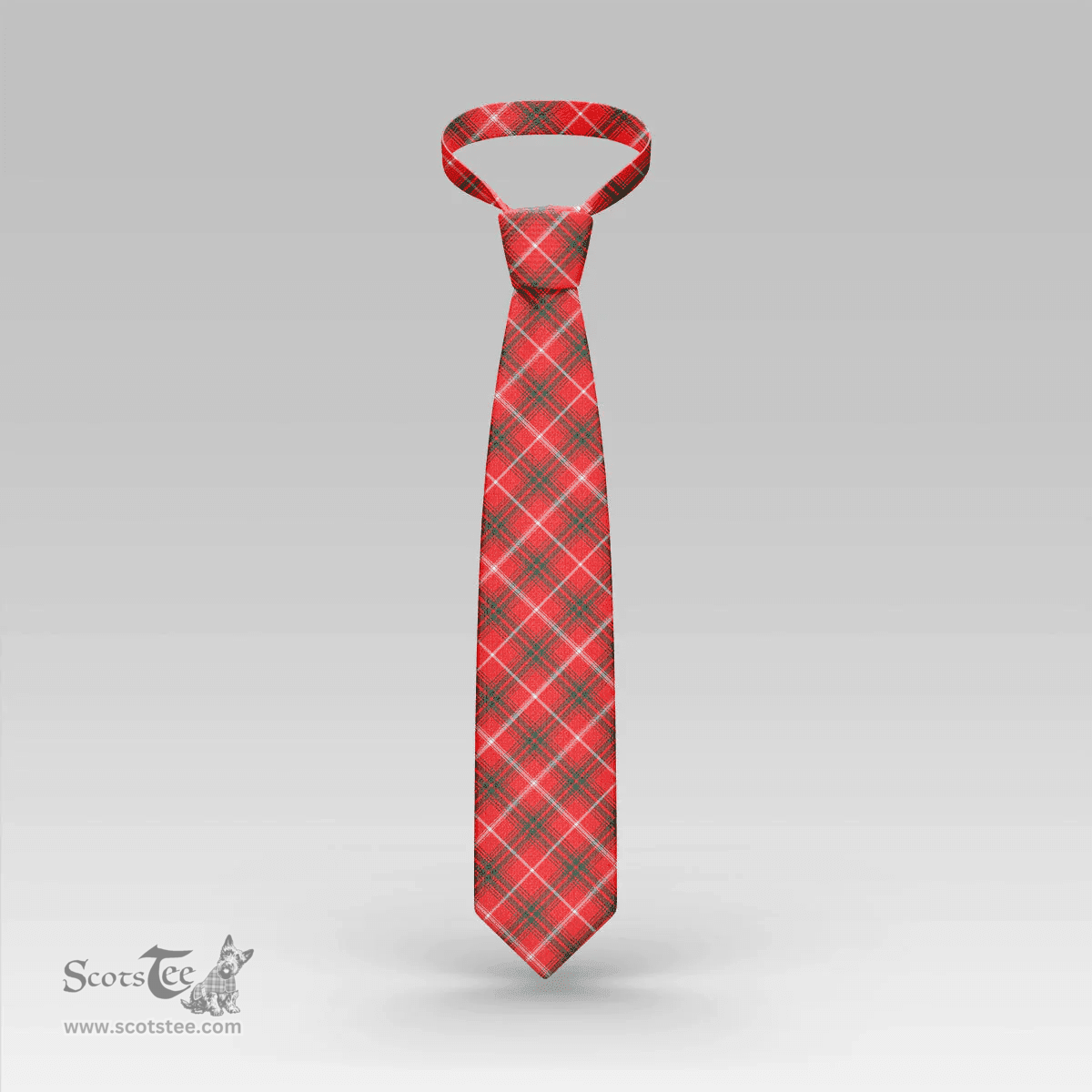 Scottish Duke of Rothesay Modern Clan Tartan Tie - Classic Scottish Plaid Tartan Plaid