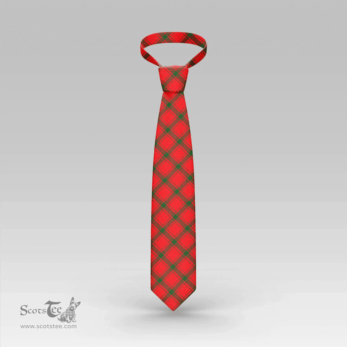 Scottish MacDonald of Sleat Clan Tartan Tie - Classic Scottish Plaid Tartan Plaid