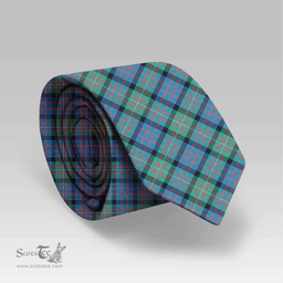 Scottish MacDonnell of Glengarry Ancient Clan Tartan Tie - Classic Scottish Plaid Tartan Plaid