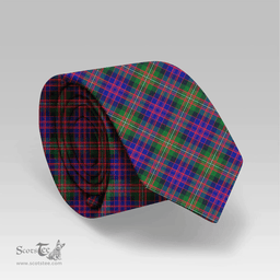 Scottish MacDonnell of Glengarry Modern Clan Tartan Tie - Classic Scottish Plaid Tartan Plaid
