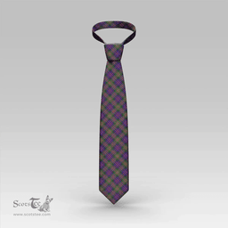 Scottish MacDonnell of Glengarry Modern Clan Tartan Tie - Classic Scottish Plaid Tartan Plaid