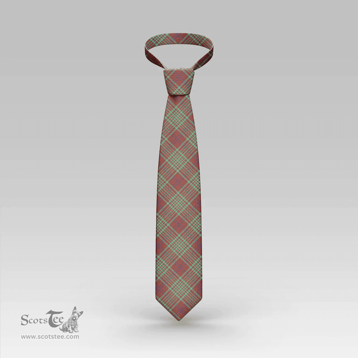 Scottish MacGillivray Hunting Ancient Clan Tartan Tie - Classic Scottish Plaid Tartan Plaid