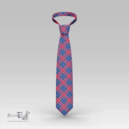 Scottish Graham of Menteith Red Clan Tartan Tie - Classic Scottish Plaid Tartan Plaid