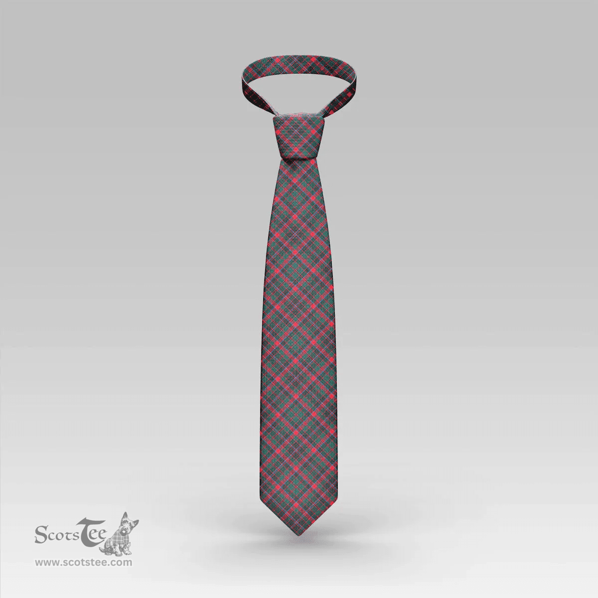 Scottish Cumming Hunting Modern Clan Tartan Tie - Classic Scottish Plaid Tartan Plaid