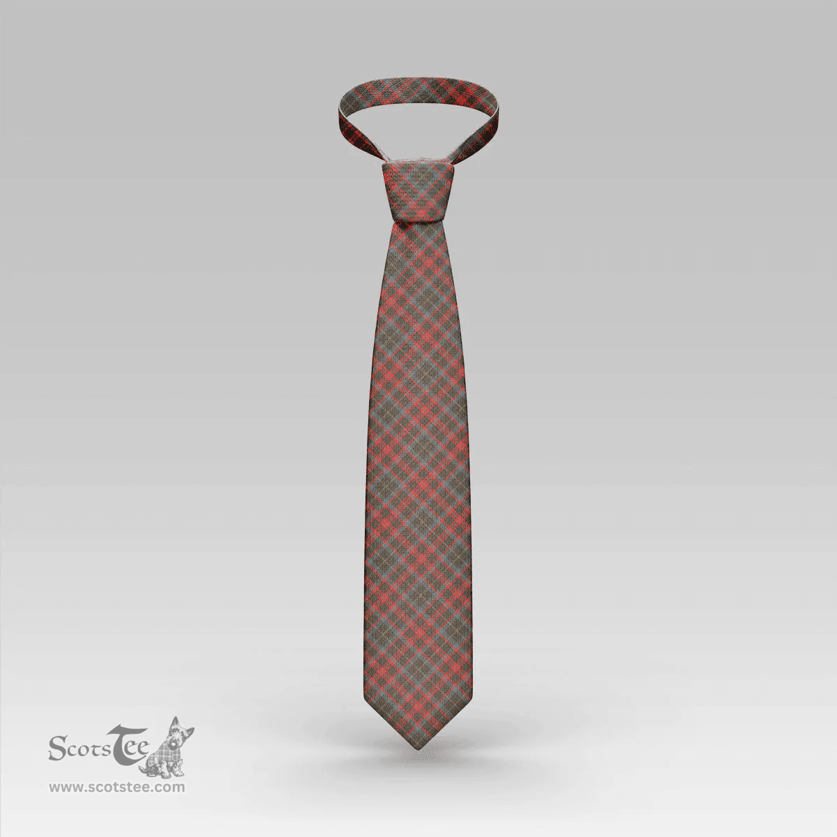 Scottish MacKintosh Hunting Weathered Clan Tartan Tie - Classic Scottish Plaid Tartan Plaid