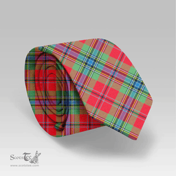 Scottish MacLean of Duart Modern Clan Tartan Tie - Classic Scottish Plaid Tartan Plaid
