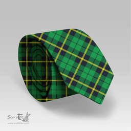 Scottish Wallace Hunting Green Clan Tartan Tie - Classic Scottish Plaid Tartan Plaid