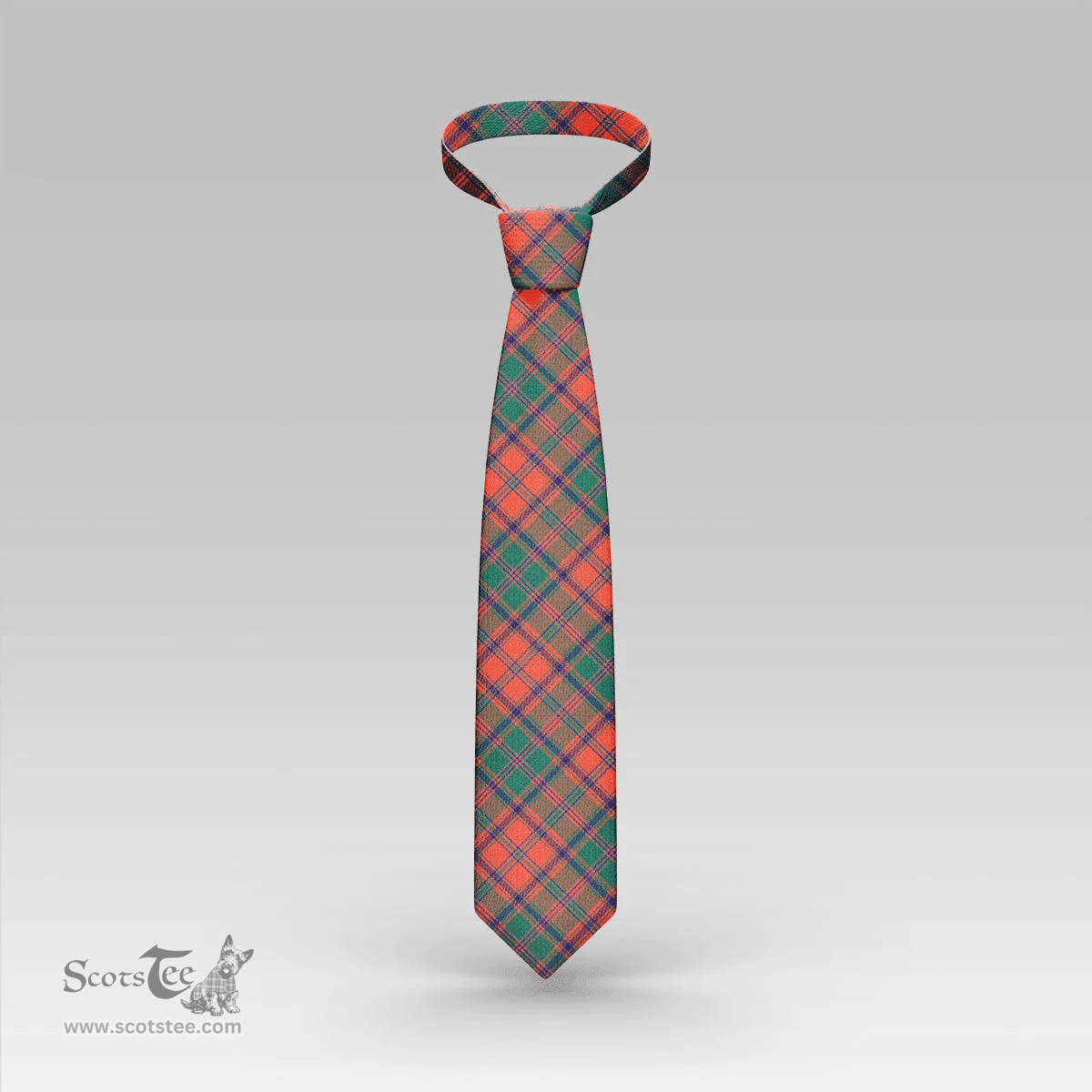 Scottish Stewart of Appin Ancient Clan Tartan Tie - Classic Scottish Plaid Tartan Plaid