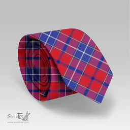 Scottish Wishart Dress Clan Tartan Tie - Classic Scottish Plaid Tartan Plaid