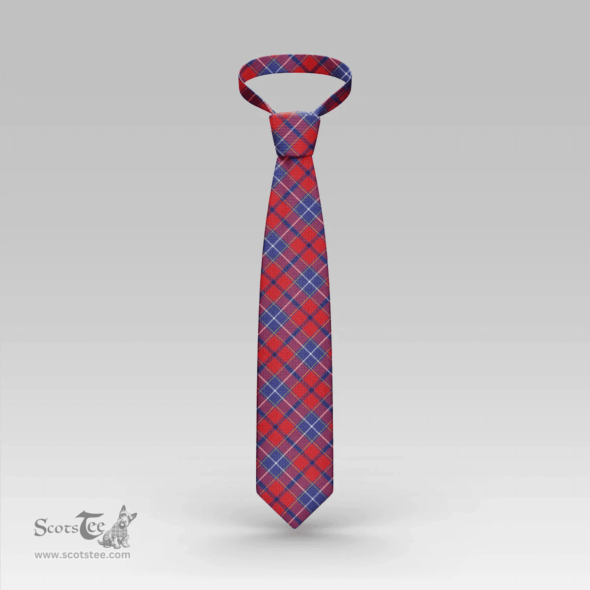 Scottish Wishart Dress Clan Tartan Tie - Classic Scottish Plaid Tartan Plaid