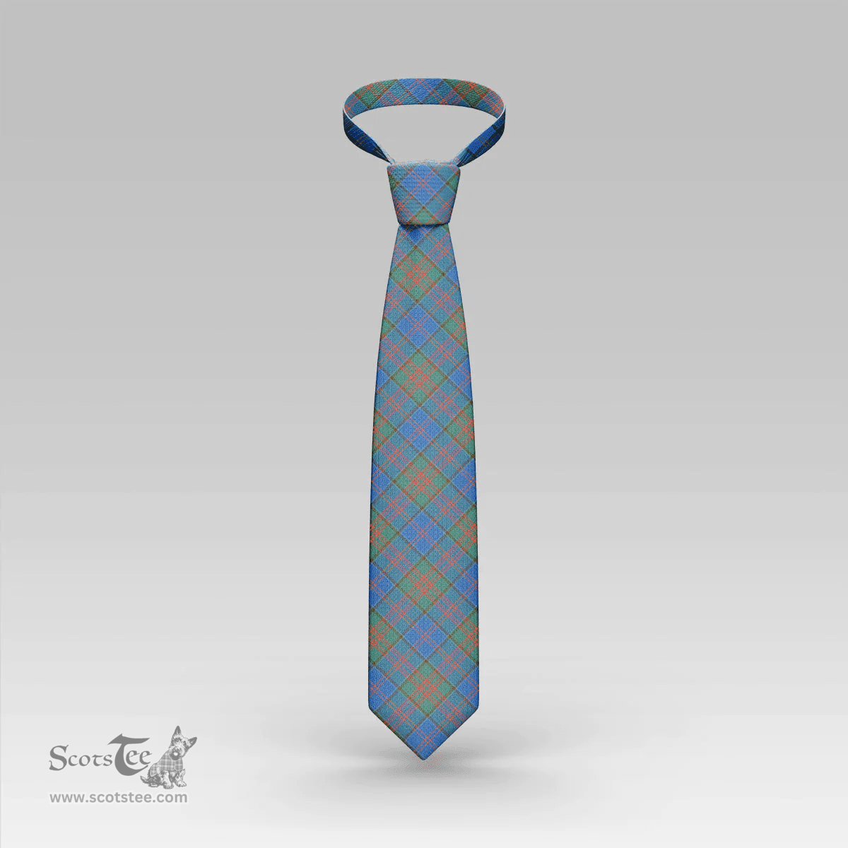 Scottish Stewart of Appin Hunting Ancient Clan Tartan Tie - Classic Scottish Plaid Tartan Plaid