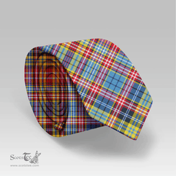 Scottish Ogilvie of Airlie Ancient Clan Tartan Tie - Classic Scottish Plaid Tartan Plaid