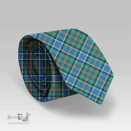 Scottish Ogilvie Hunting Ancient Clan Tartan Tie - Classic Scottish Plaid Tartan Plaid