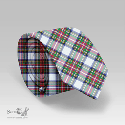 Scottish Stewart Dress Modern Clan Tartan Tie - Classic Scottish Plaid Tartan Plaid