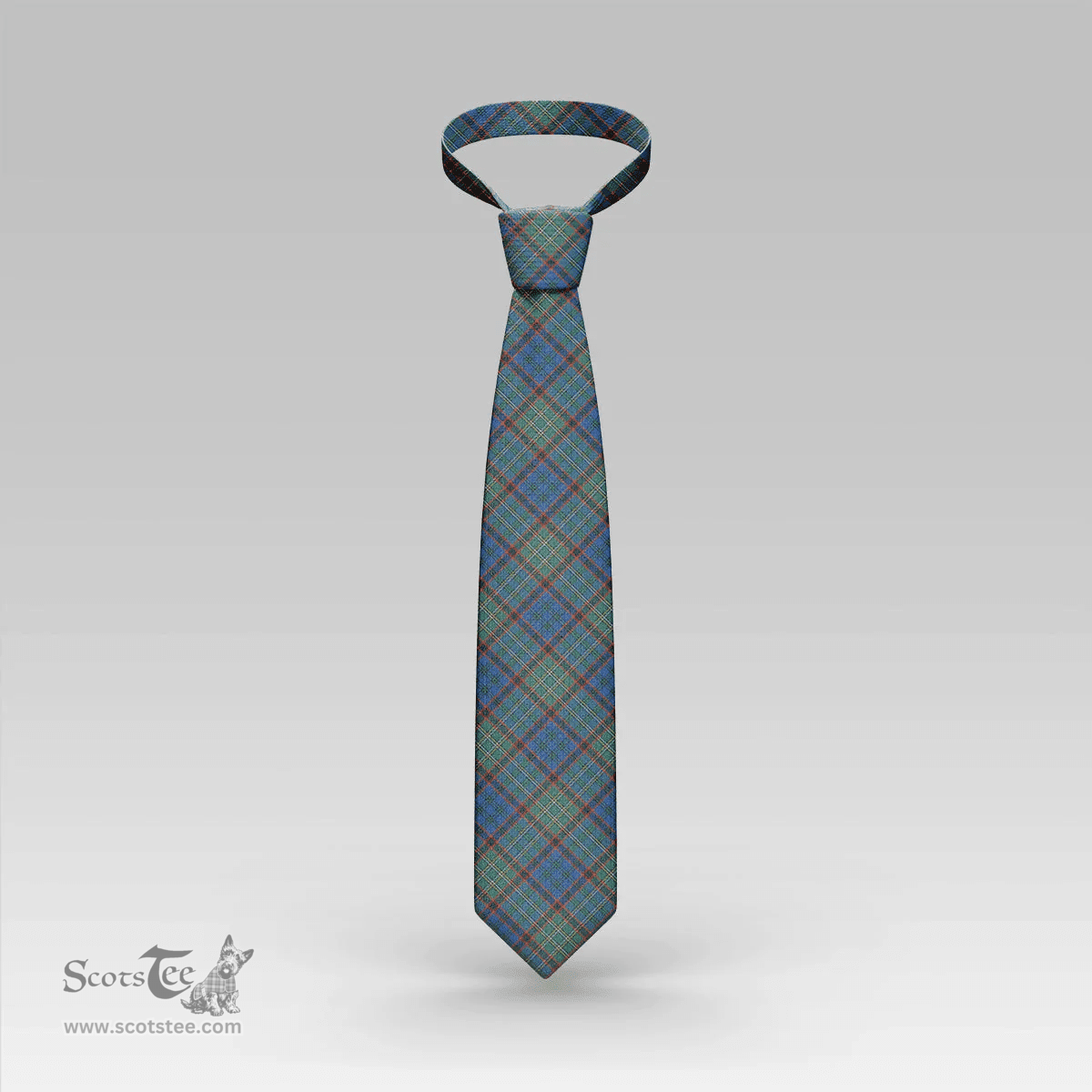 Scottish Nicolson Hunting Ancient Clan Tartan Tie - Classic Scottish Plaid Tartan Plaid