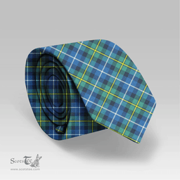 Scottish MacNeill of Barra Ancient Clan Tartan Tie - Classic Scottish Plaid Tartan Plaid