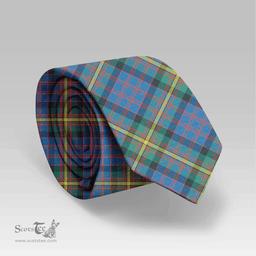 Scottish MacSporran Ancient Clan Tartan Tie - Classic Scottish Plaid Tartan Plaid