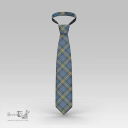 Scottish MacSporran Ancient Clan Tartan Tie - Classic Scottish Plaid Tartan Plaid