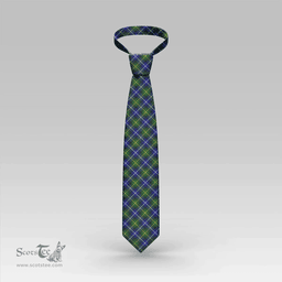 Scottish MacNeill of Barra Modern Clan Tartan Tie - Classic Scottish Plaid Tartan Plaid