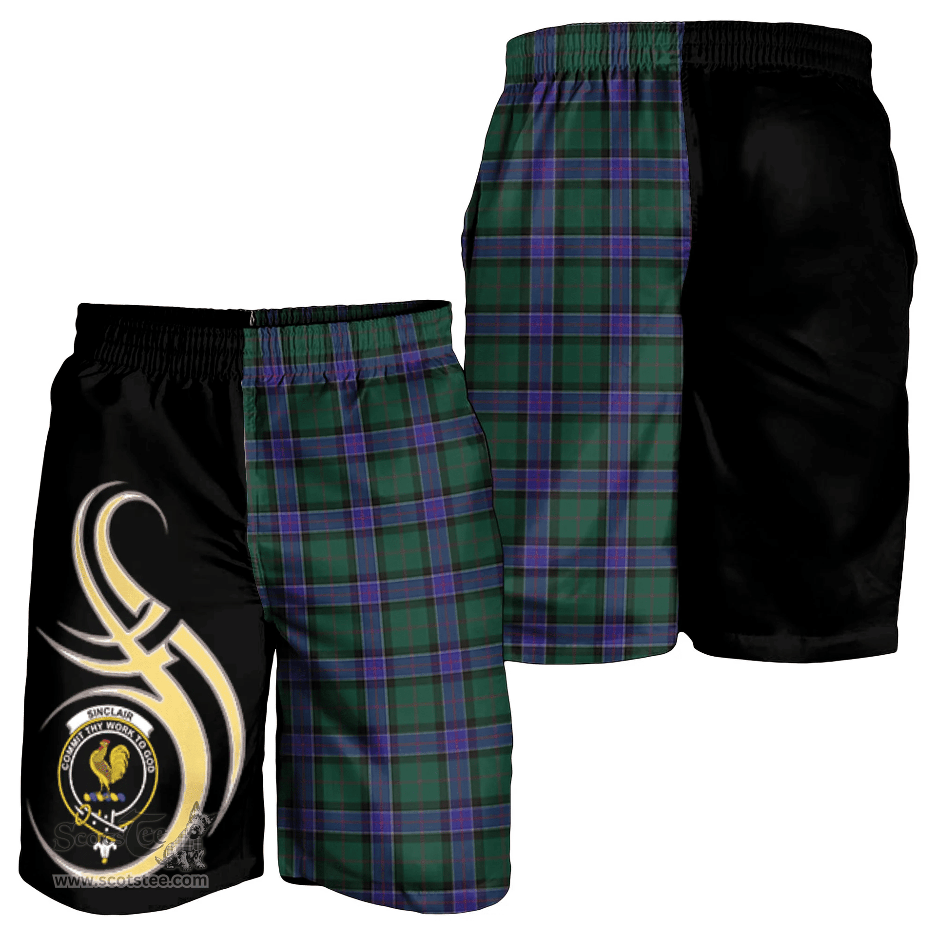 Sinclair Hunting Modern Clan Believe In Me Men Short K23