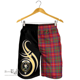 Shaw Red Modern Clan Believe In Me Men Short K23