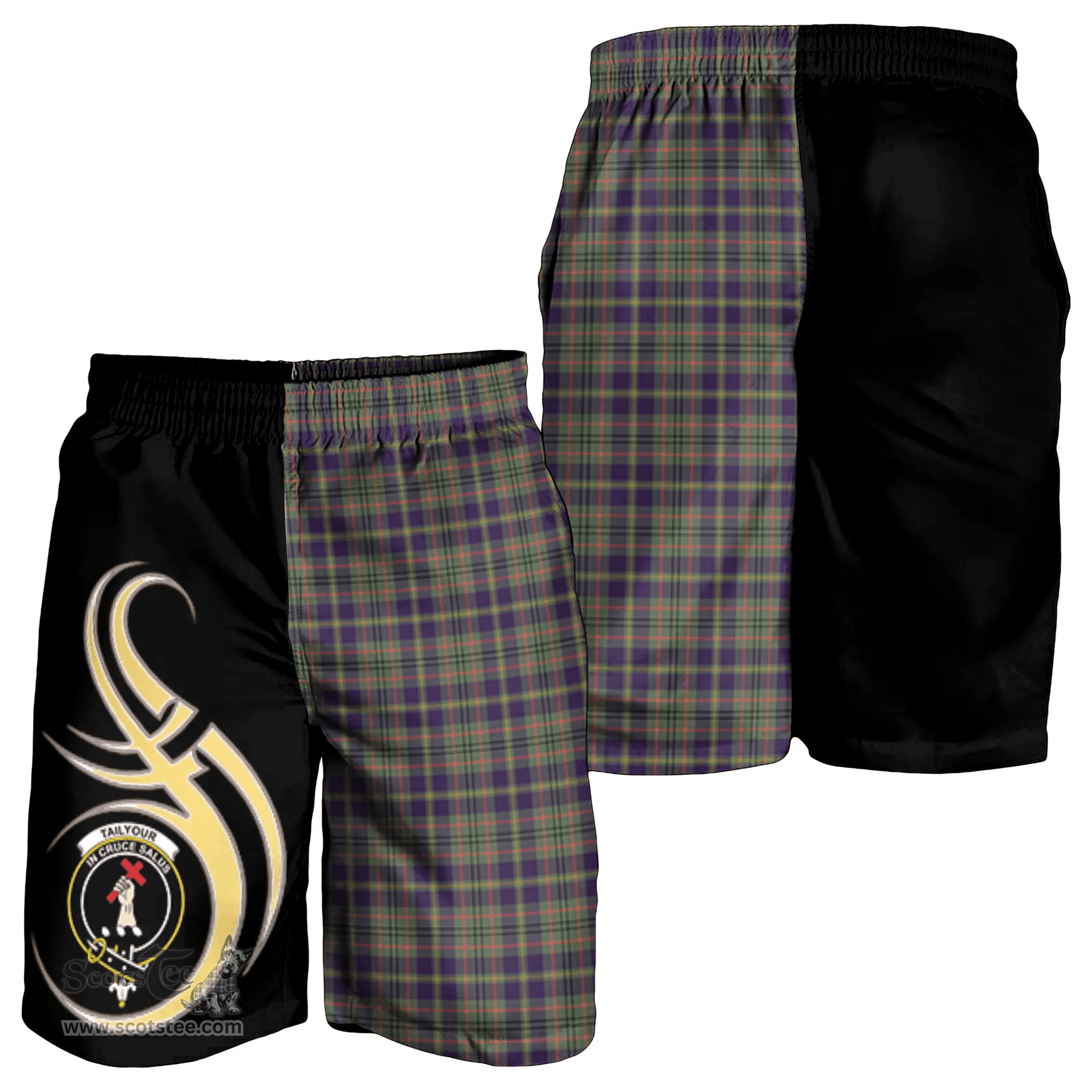 Taylor Weathered Clan Believe In Me Men Short K23