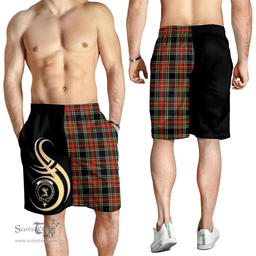 Stewart Black Clan Believe In Me Men Short K23