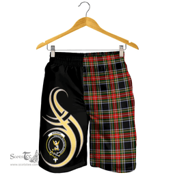 Stewart Black Clan Believe In Me Men Short K23