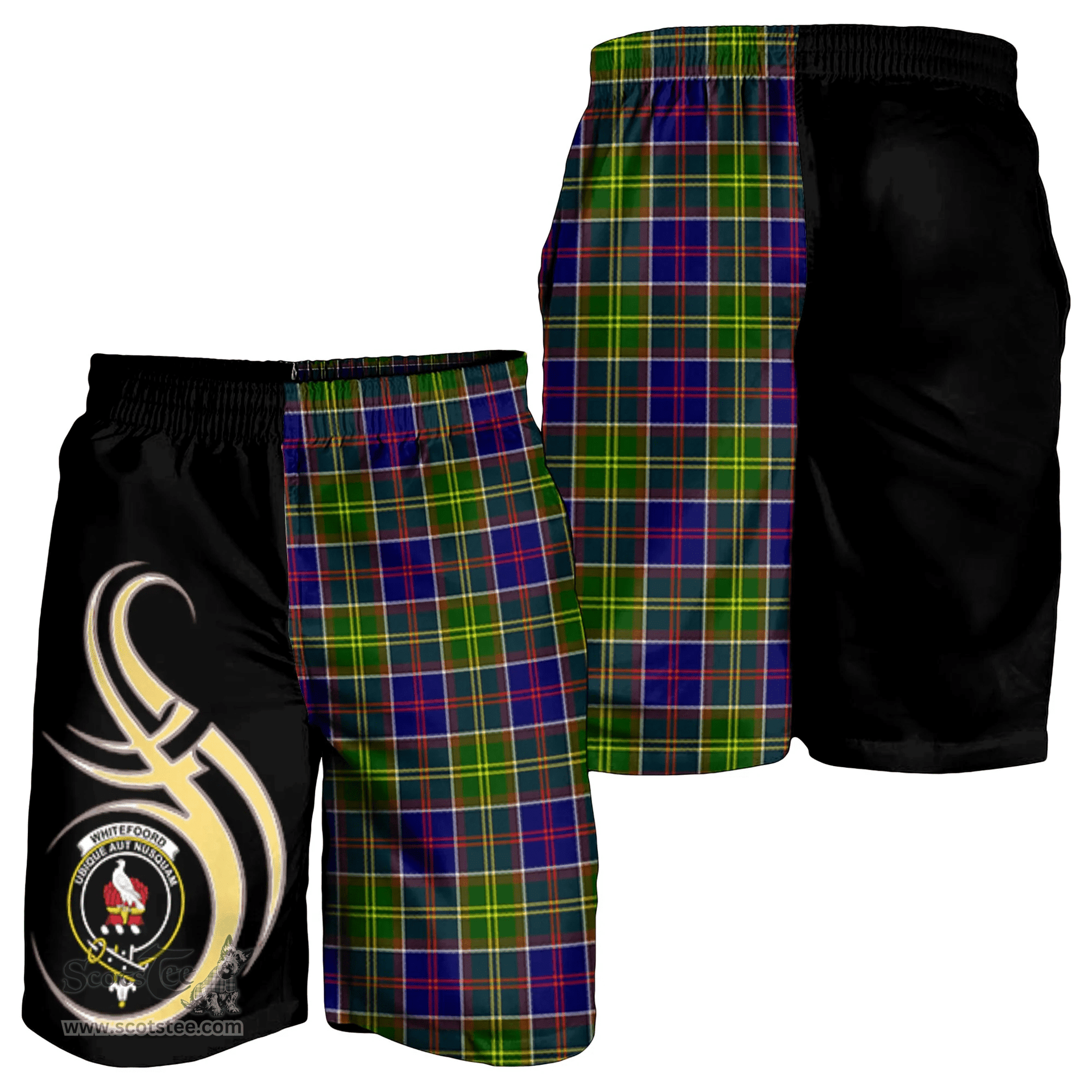 Whitefoord modern Clan Believe In Me Men Short K23