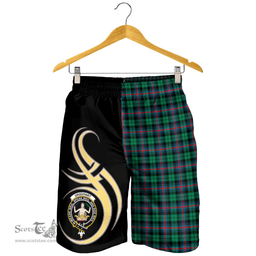Urquhart Broad Red Ancient Clan Believe In Me Men Short K23