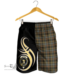 Stewart Hunting Weathered Clan Believe In Me Men Short K23