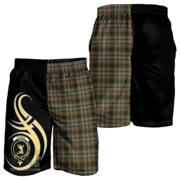 Stewart Hunting Weathered Clan Believe In Me Men Short K23