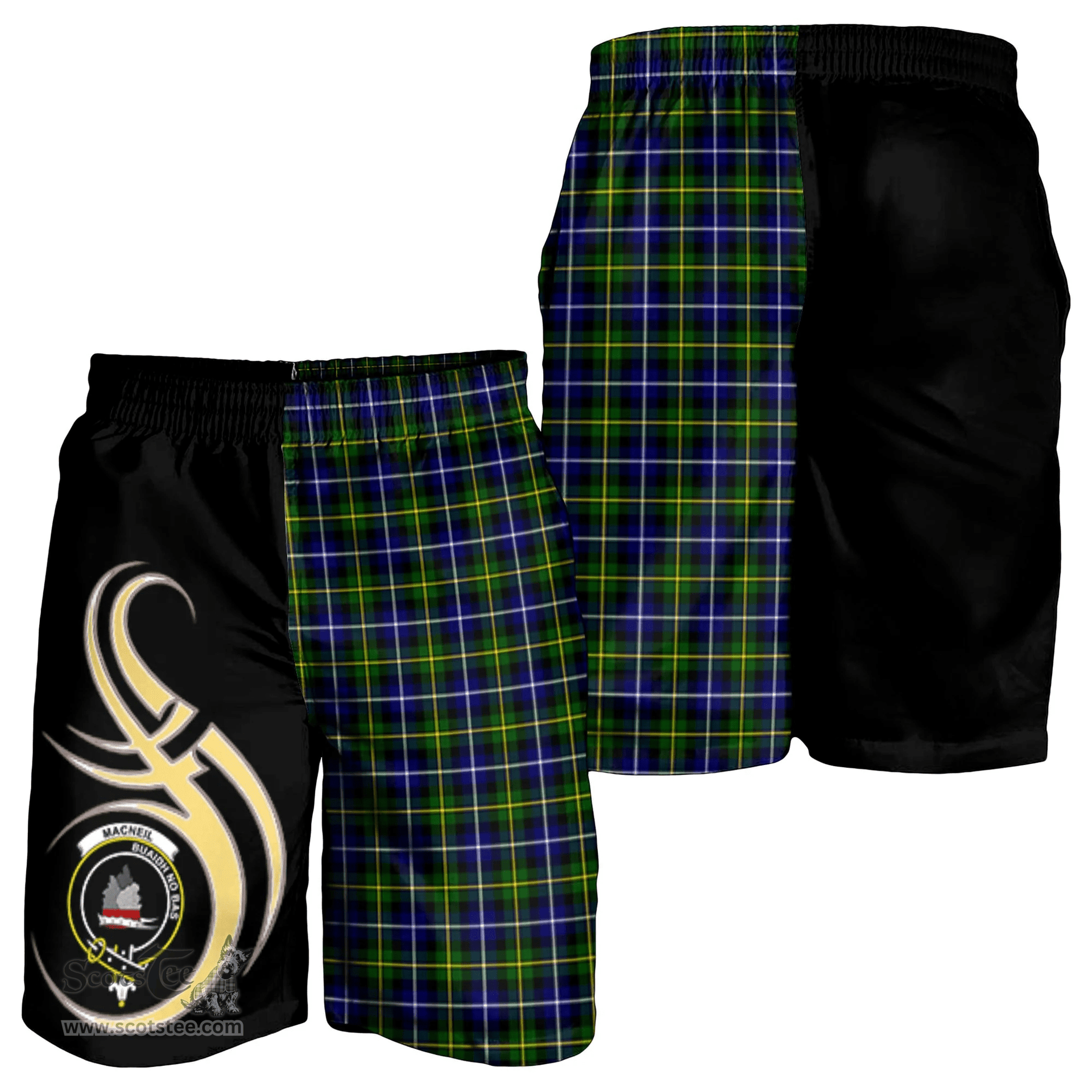 MacNeil of Barra Modern Clan Believe In Me Men Short K23
