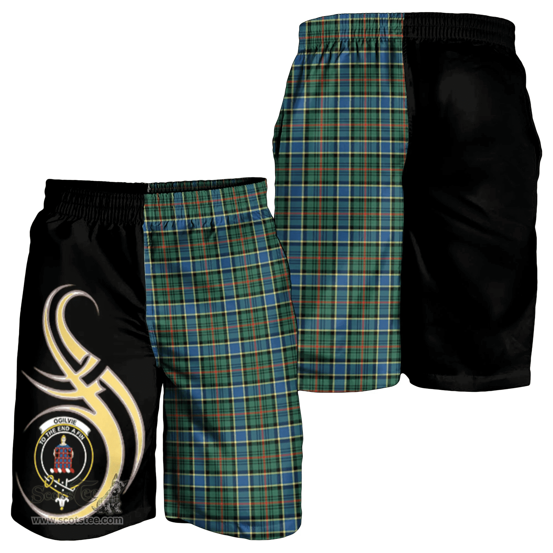 Ogilvie Hunting Ancient Clan Believe In Me Men Short K23