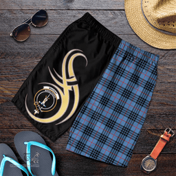 MacKay Blue Clan Believe In Me Men Short K23