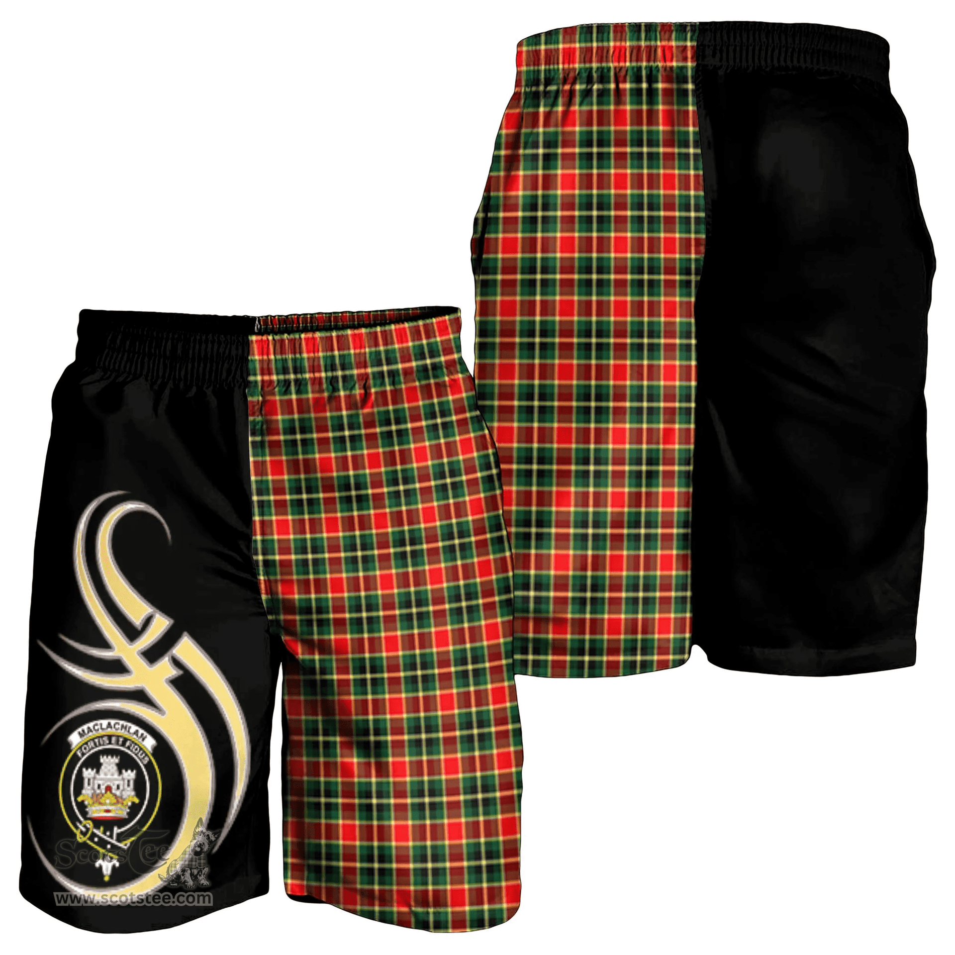 MacLachlan Hunting Modern Clan Believe In Me Men Short K23