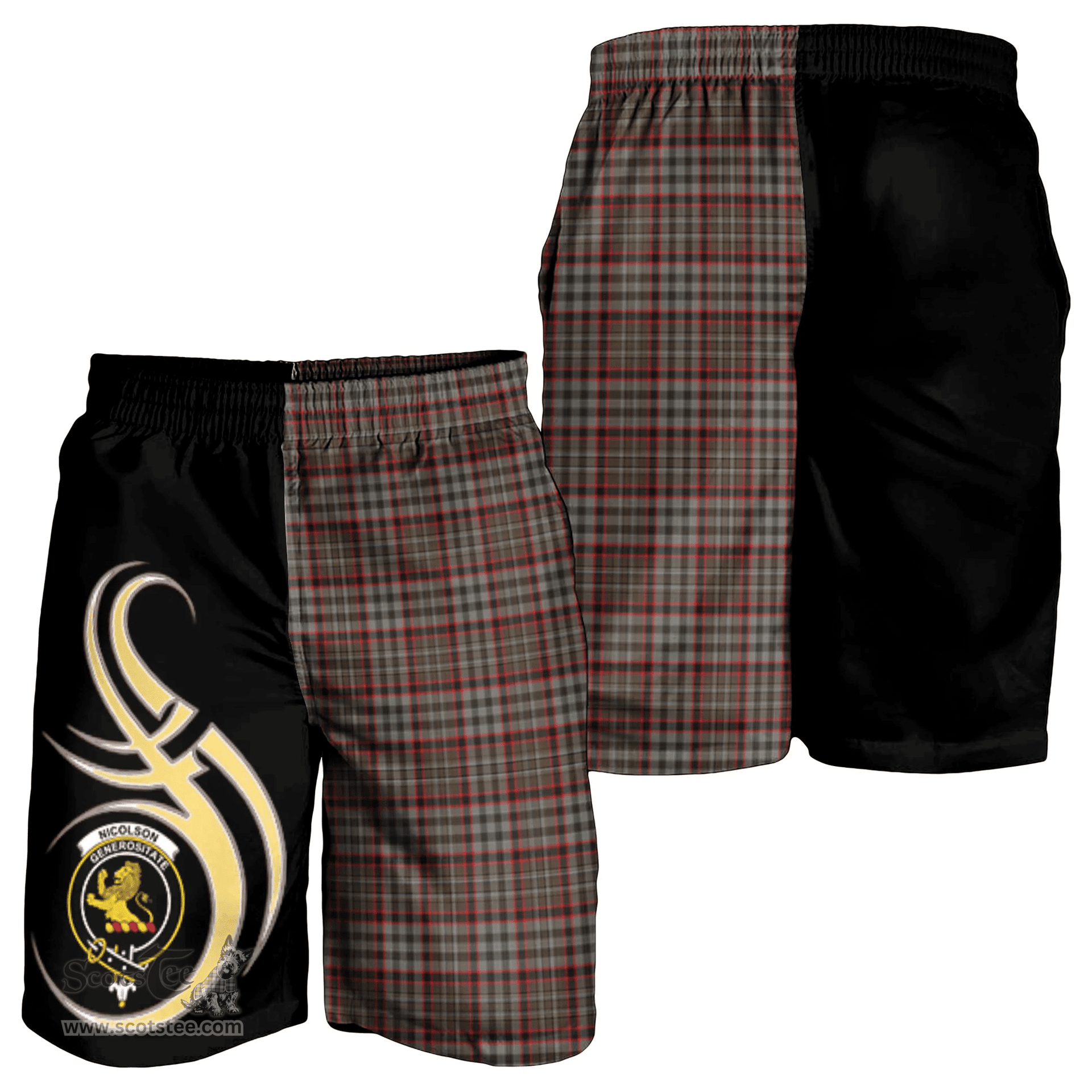 Nicolson Hunting Weathered Clan Believe In Me Men Short K23
