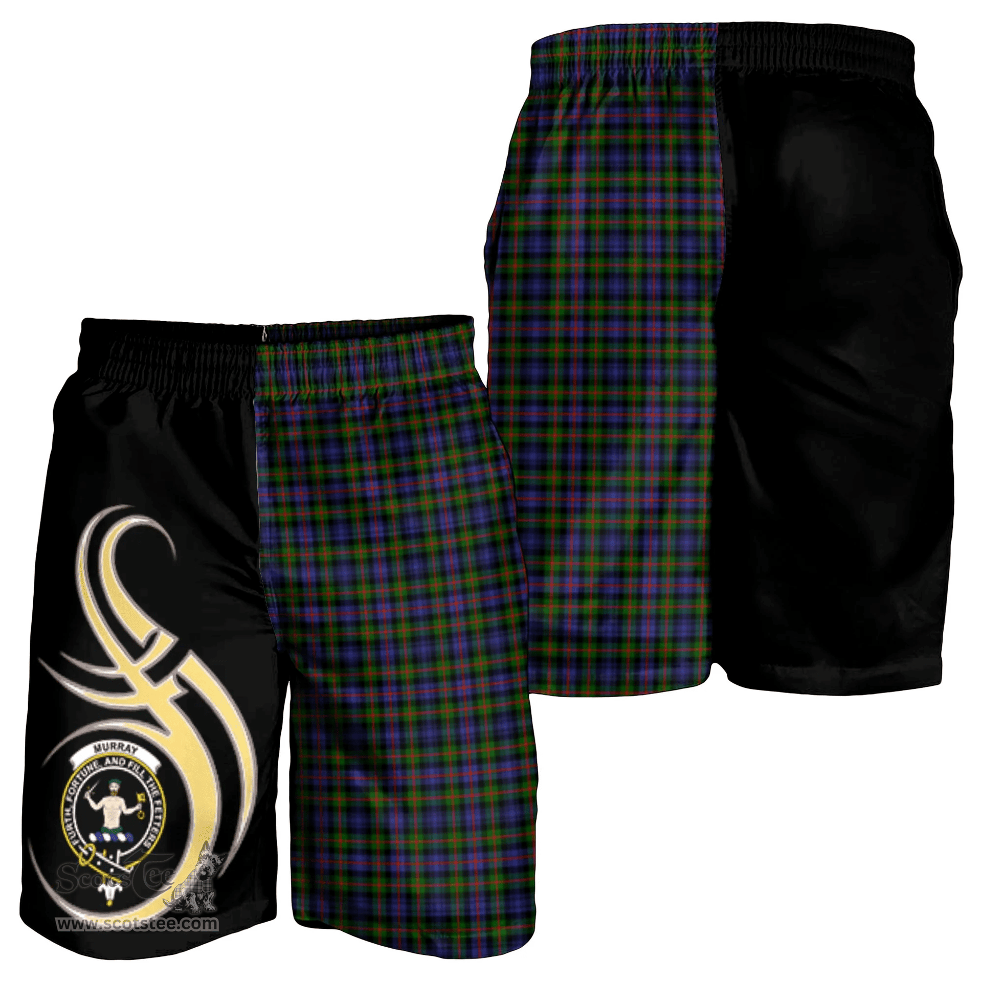 Murray of Atholl Modern Clan Believe In Me Men Short K23