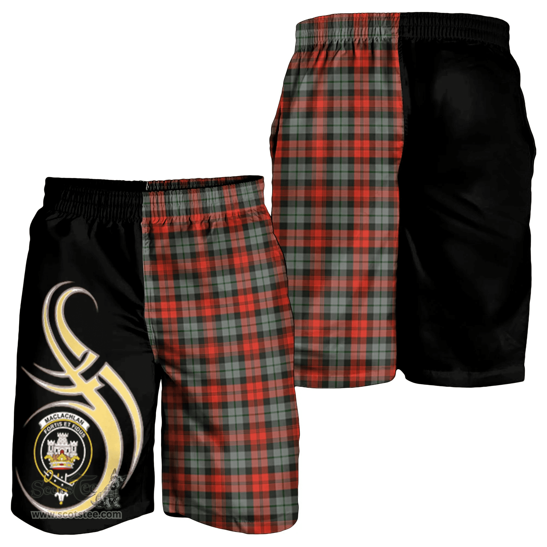 MacLachlan Weathered Clan Believe In Me Men Short K23