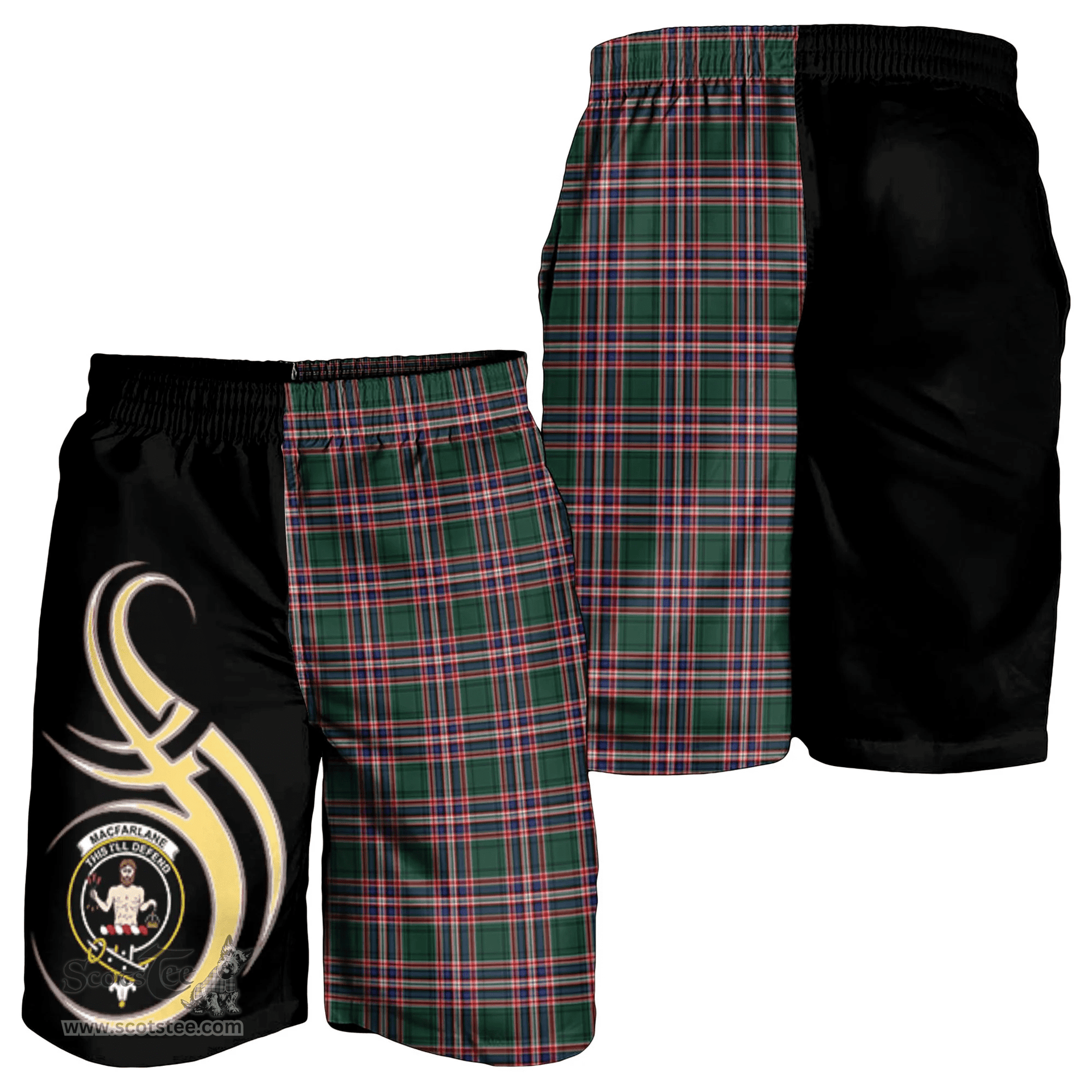 MacFarlane Hunting Modern Clan Believe In Me Men Short K23