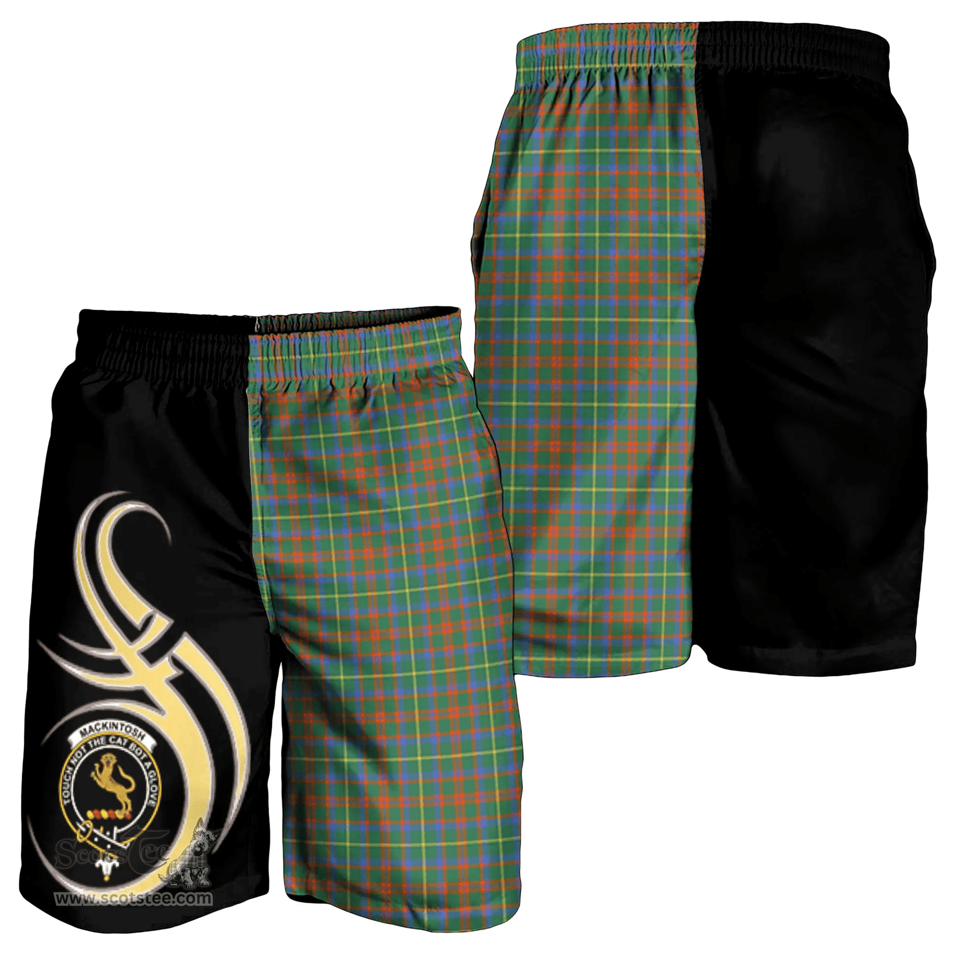 MacKintosh Hunting Ancient Clan Believe In Me Men Short K23