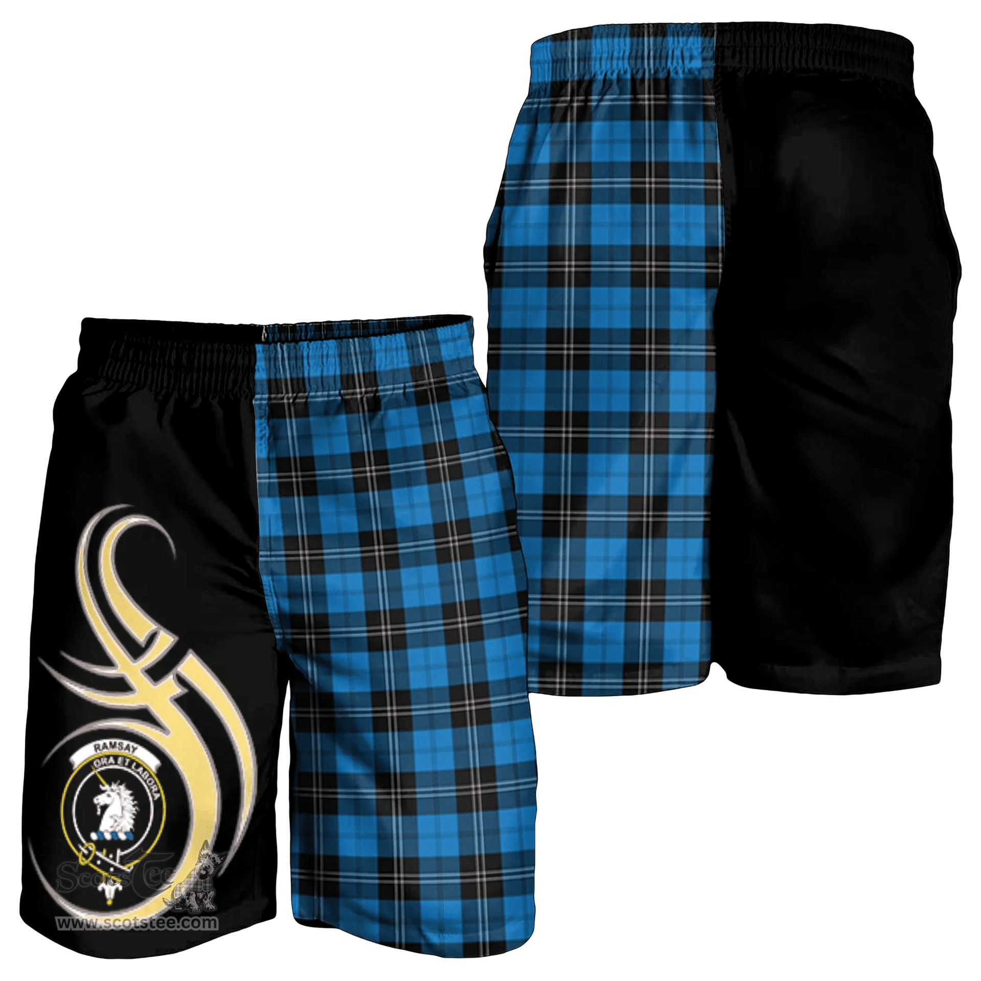 Ramsay Blue Ancient Clan Believe In Me Men Short K23