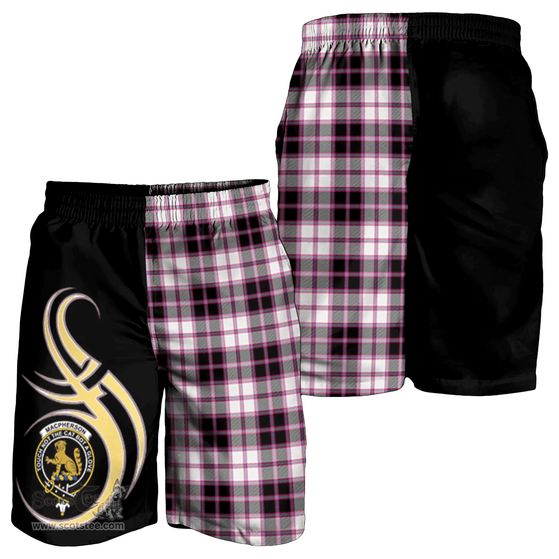 MacPherson Hunting Modern Clan Believe In Me Men Short K23