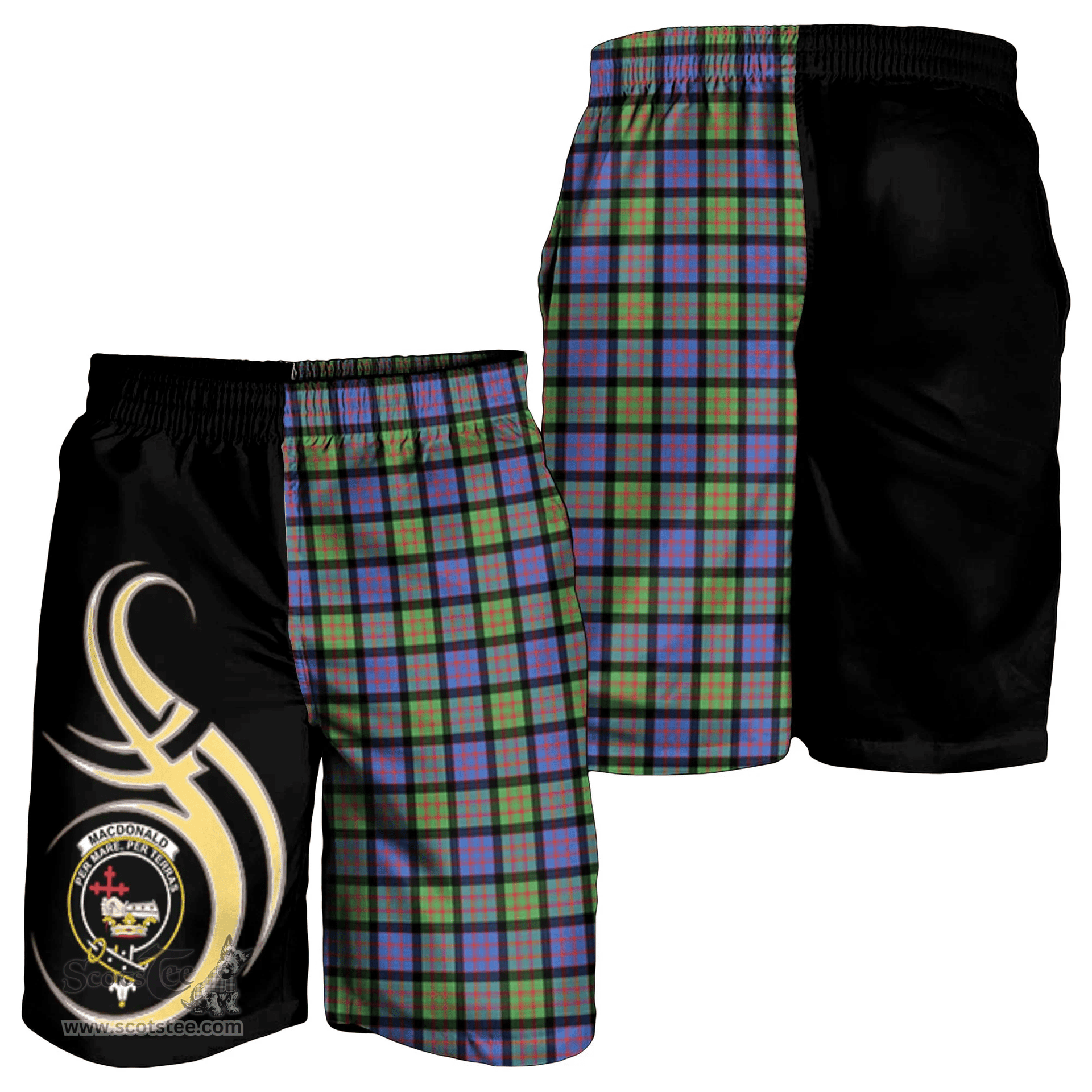 MacDonald Ancient Clan Believe In Me Men Short K23