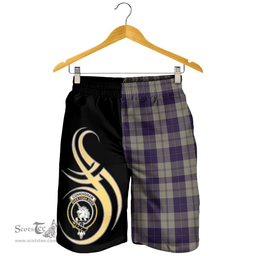 Cunningham Dress Blue Dancers Clan Believe In Me Men Short K23