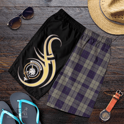 Cunningham Dress Blue Dancers Clan Believe In Me Men Short K23